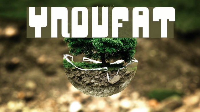 YnduFat Font examples