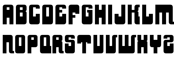 YnduFat Font LOWERCASE