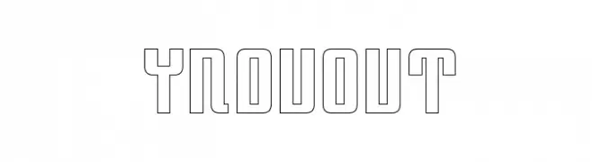 YnduOut  Frei Schriftart Herunterladen