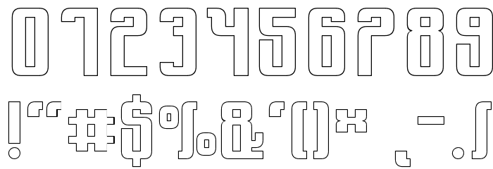 YnduOut Font OTHER CHARS