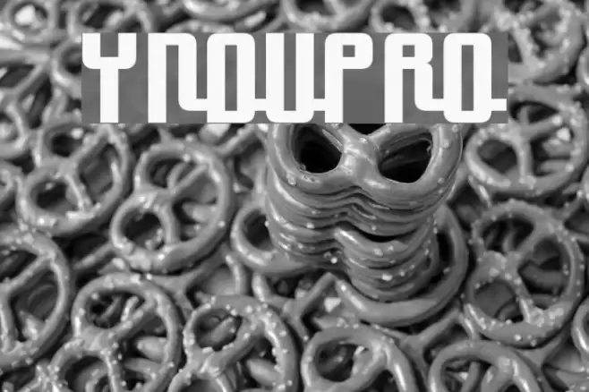 YnduPro Font examples