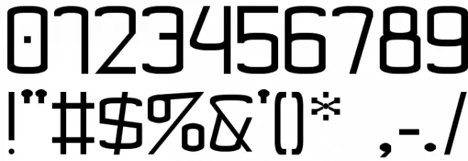 Ynnovatta Font Alte caractere