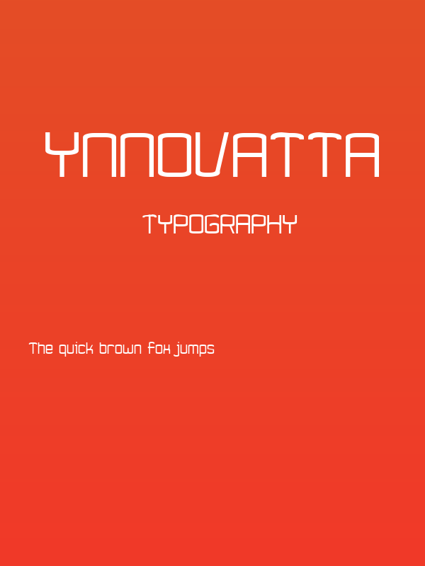 Ynnovatta Poster
