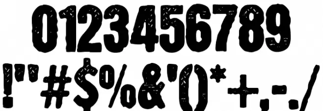 YnsectMoksha Font OTHER CHARS