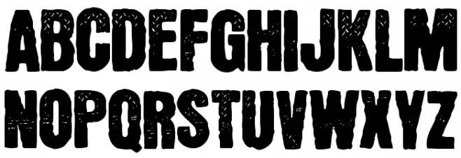 YnsectMoksha Font UPPERCASE