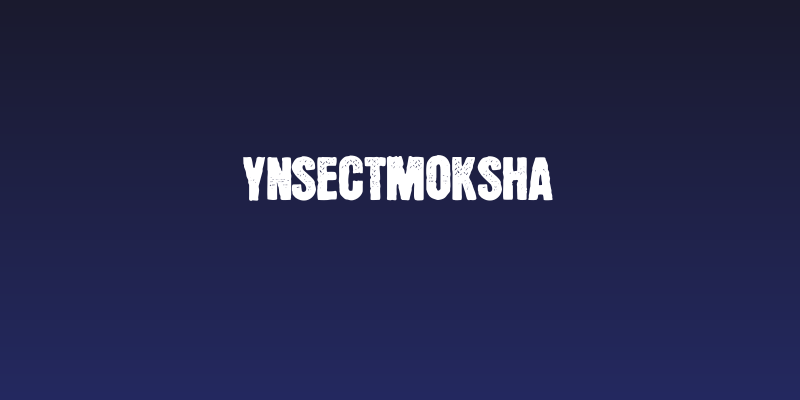 YnsectMoksha Social Header