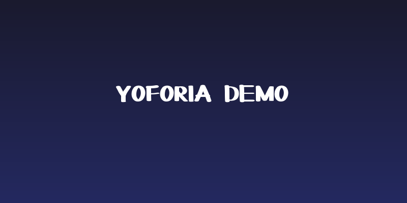 YOFORIA  Demo Social Header