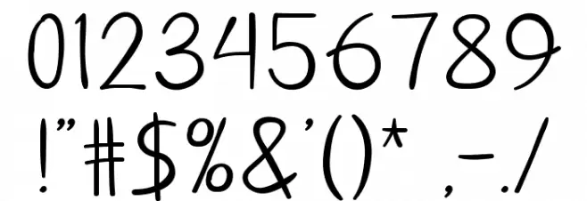 YORKER Font OTHER CHARS