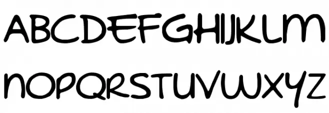 YOU ALL EVERYBODY Font UPPERCASE
