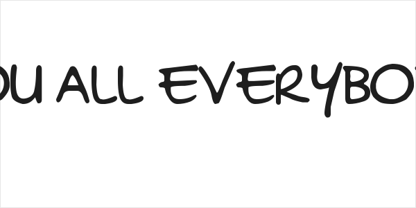 YOU ALL EVERYBODY Logo
