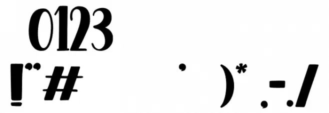 YOU ARE MY VALENTINE Font OTHER CHARS