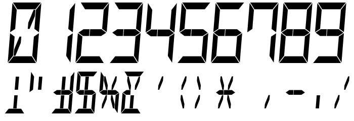 YOzFont14s Font OTHER CHARS