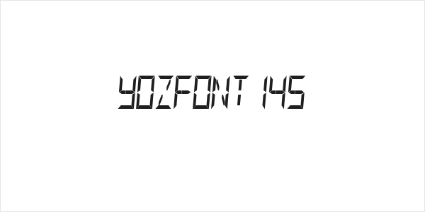 YOzFont14s Logo