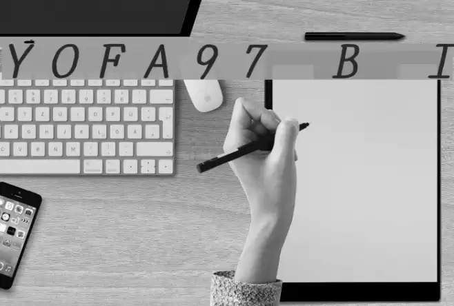 YOzFontA97 Bold Italic Font examples