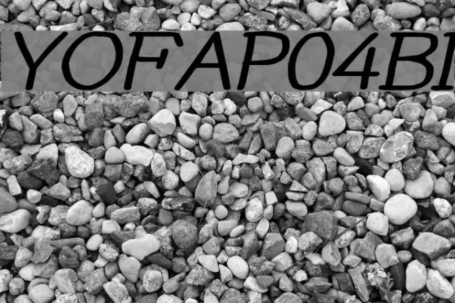 YOzFontAP04 Bold Italic フォント examples