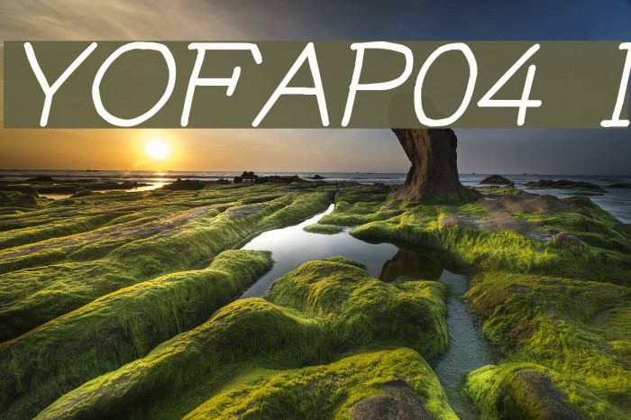 YOzFontAP04 Italic Font examples