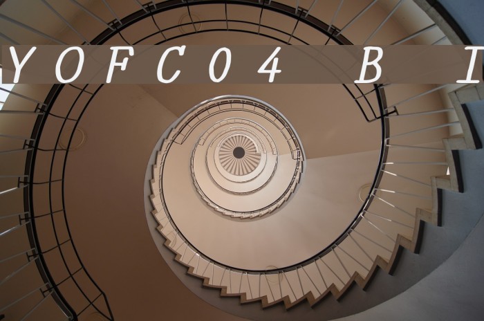 YOzFontC04 Bold Italic Font examples