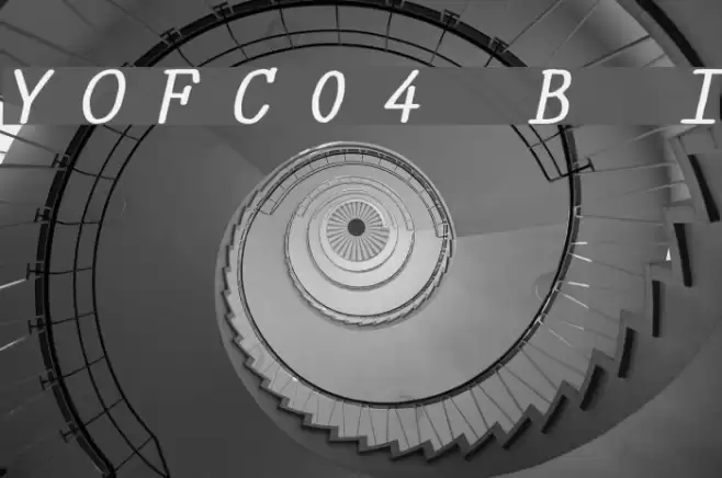 YOzFontC04 Bold Italic Шрифта examples