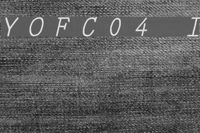 YOzFontC04 Italic Шрифта examples