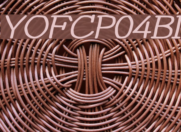 YOzFontCP04 Bold Italic Font examples
