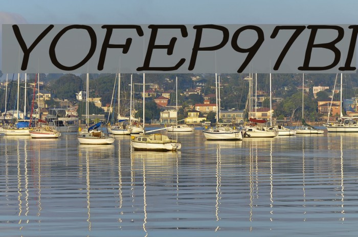 YOzFontEP97 Bold Italic Example 2