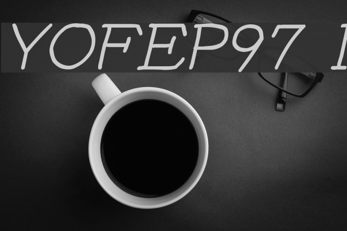 YOzFontEP97 Italic Font examples