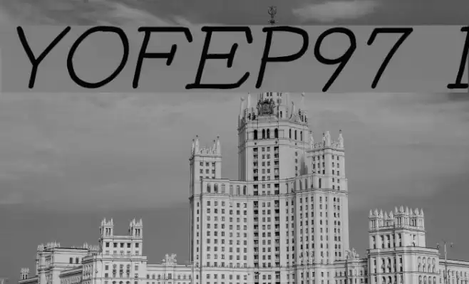 YOzFontEP97 Italic Font examples