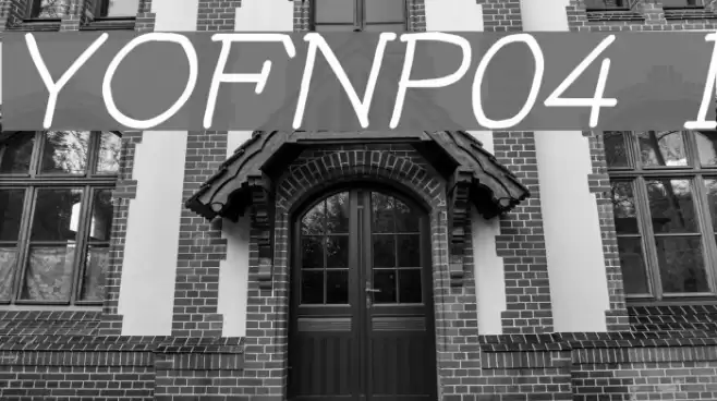 YOzFontNP04 Italic Шрифта examples