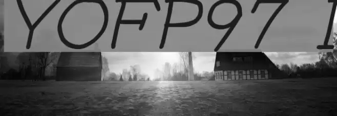 YOzFontP97 Italic Font examples