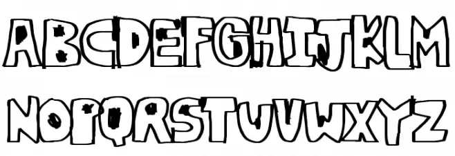 Yo La Tengo Schriftart Groß