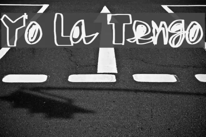 Yo La Tengo Font examples