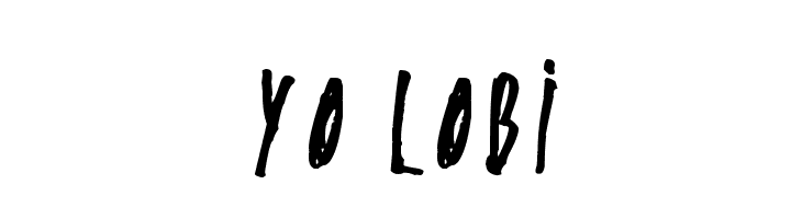Yo Lobi  Fuentes Gratis Descargar