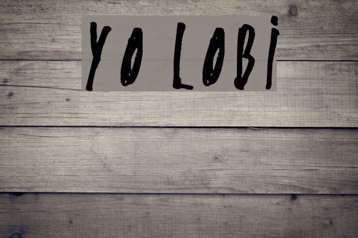 Yo Lobi Font examples