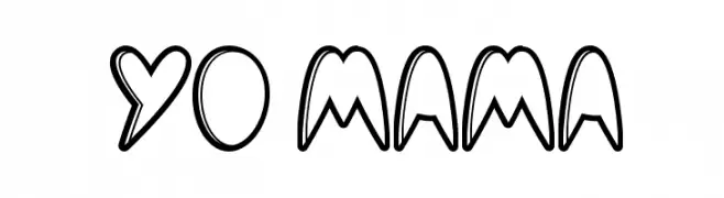 Yo mama  Frei Schriftart Herunterladen