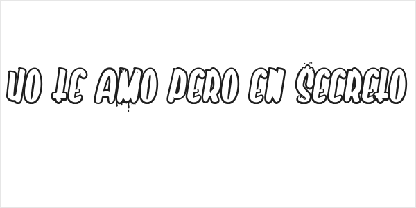 Yo te amo pero en secreto Logo