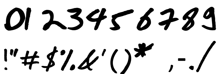 Yoav Font OTHER CHARS