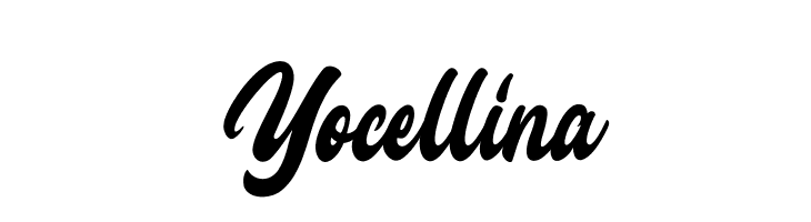 Yocellina  Free Fonts Download