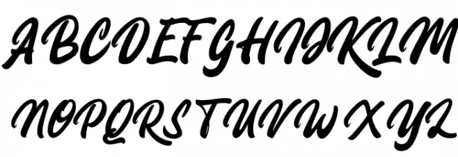 Yocellina Schriftart Groß