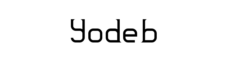 Yodeb  Frei Schriftart Herunterladen