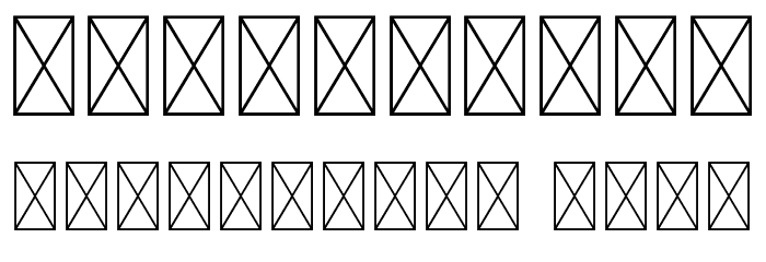 Yofanka Demo Font OTHER CHARS