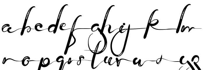 Yofanka Demo Font LOWERCASE