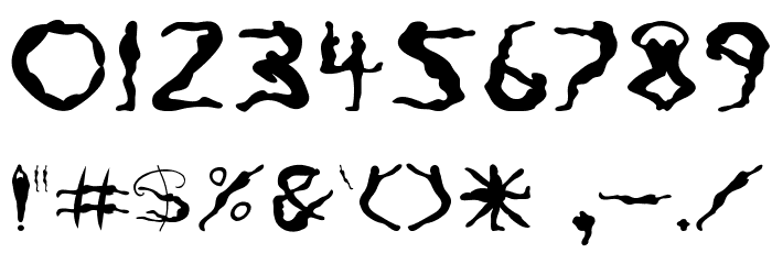 Yoga Font OTHER CHARS