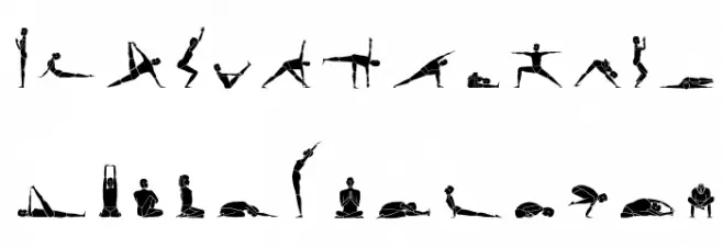 Yogafont Fuentes MAYÚSCULAS