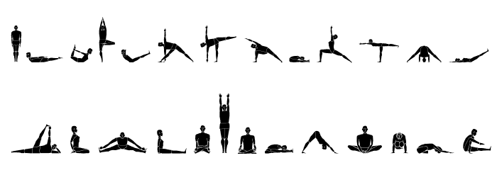 Yogafont Font LOWERCASE