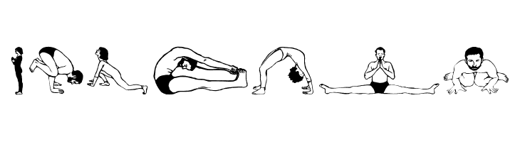 Yogaism  font caratteri gratis