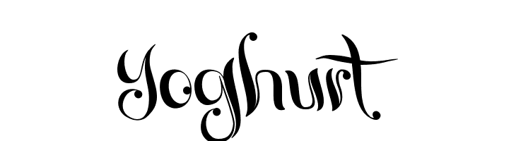 Yoghurt  Free Fonts Download