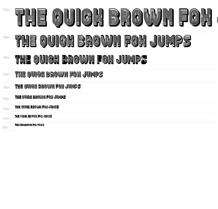 Yogurt Black 3D Regular Waterfall