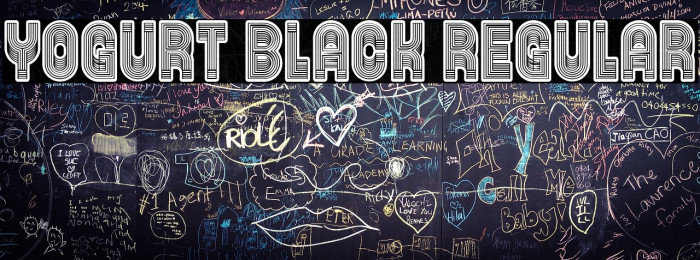 Yogurt Black Regular Example 1