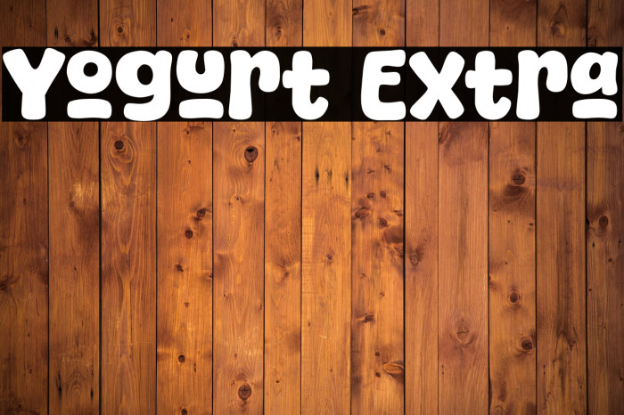 Yogurt Extra Example 1