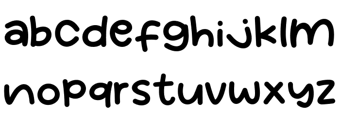 Yogurt Mango Font LOWERCASE